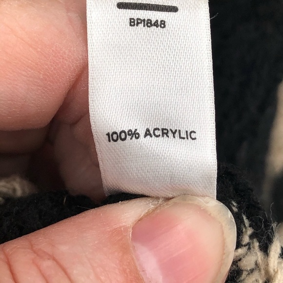 14th & union women's large striped knit Sweater L - Picture 8 of 9